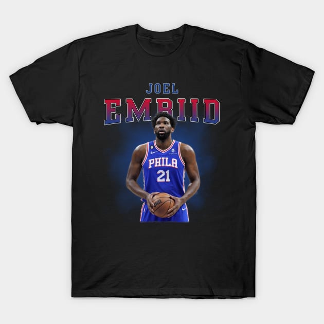 Joel Embiid T-Shirt by Bojes Art